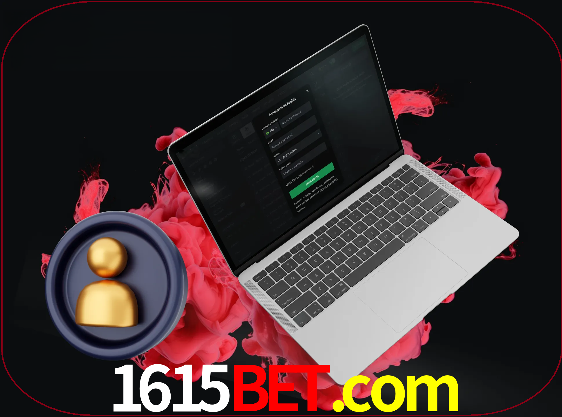 No cabeçalho do site 1615bet, clique no botão que o levará a um formulário especial onde terá de introduzir as suas informações actuais.