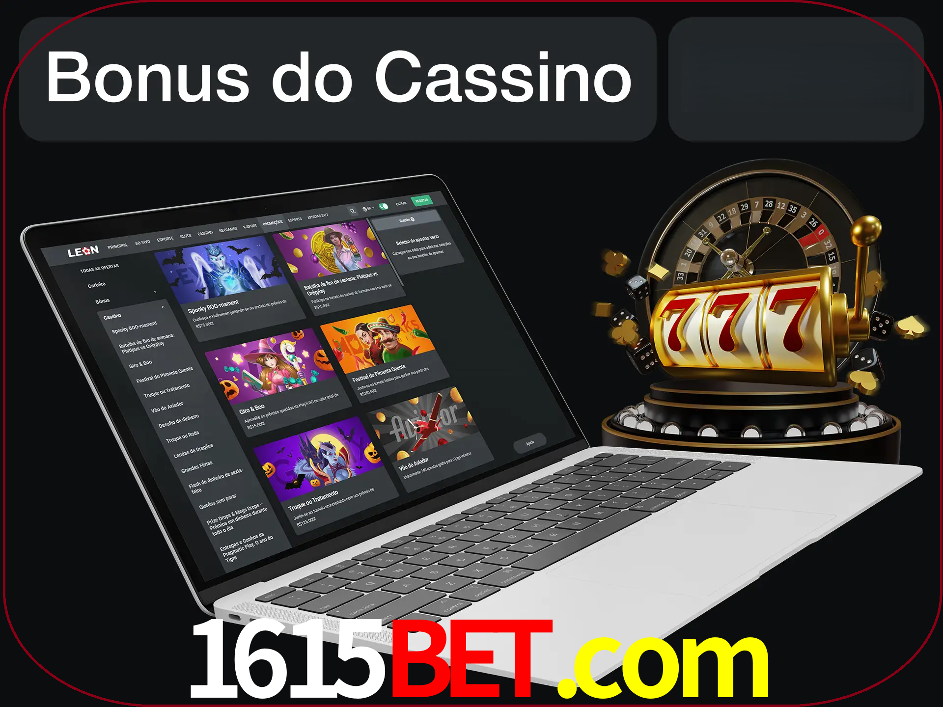 Use o bônus do cassino para começar melhor.